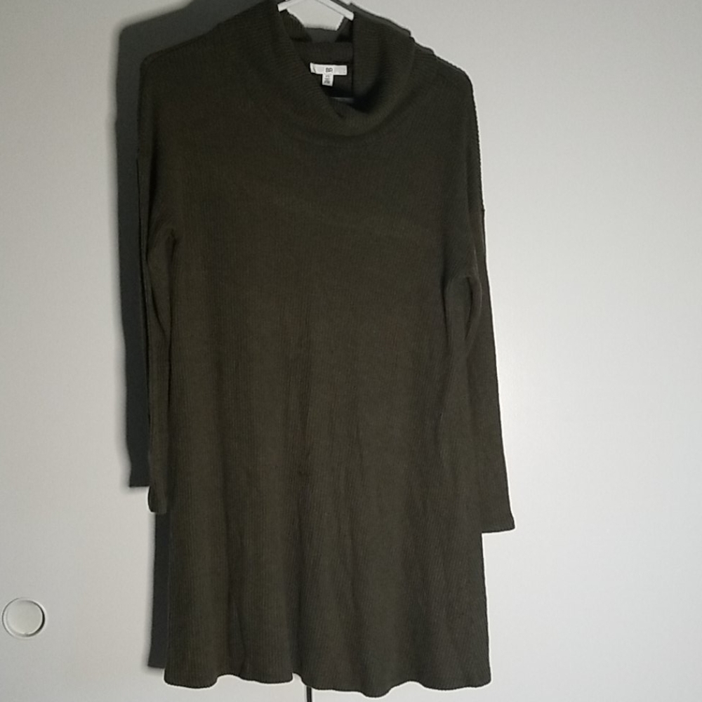 bp cowl neck sweater dress